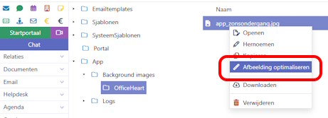 Afbeelding optimaliseren