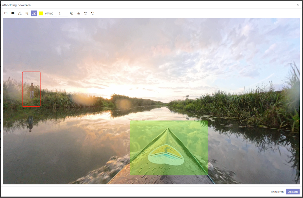 Afbeelding editor